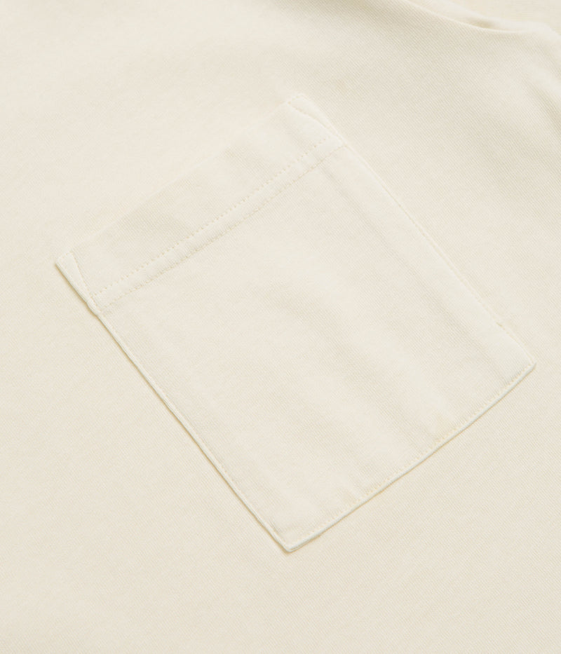 Snow Peak Garment Dyed T-Shirt in Ivory