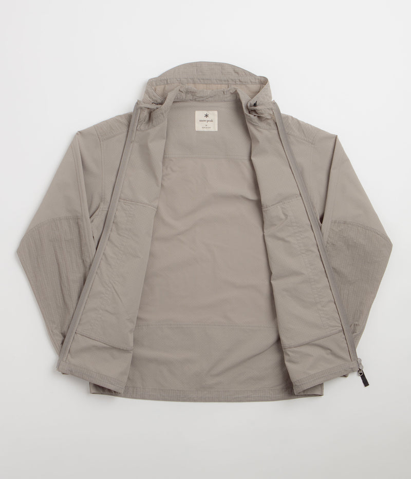 Snow Peak Insect Shield Jacket in Greige