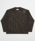 Snow Peak Insect Shield Mesh Long Sleeve T-Shirt in Black