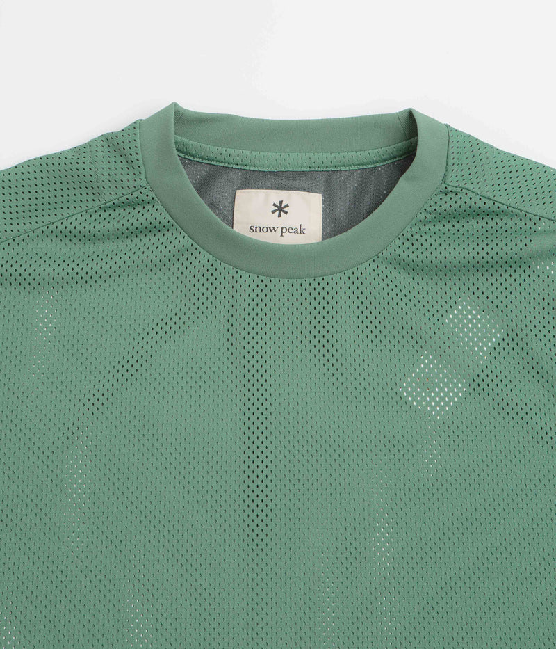 Snow Peak Insect Shield Mesh T-Shirt in Foliage