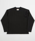 Snow Peak Knit Pullover Sweatshirt in Black