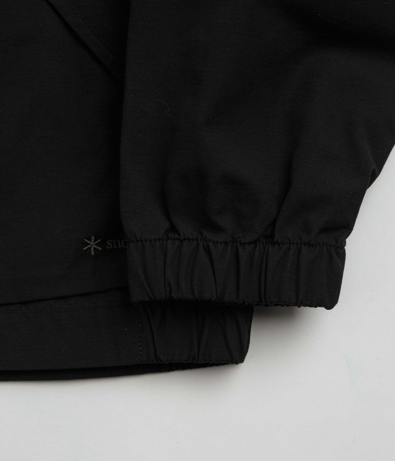 Snow Peak Light Dobby Cloth Harrington Jacket in Black