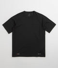 Snow Peak Polartec Power Dry T-Shirt in Black