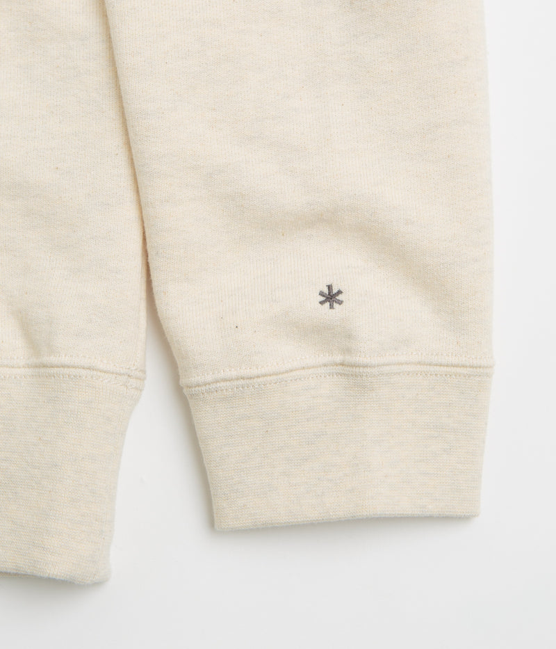 Snow Peak Recycled Cotton Hoodie in Oatmeal