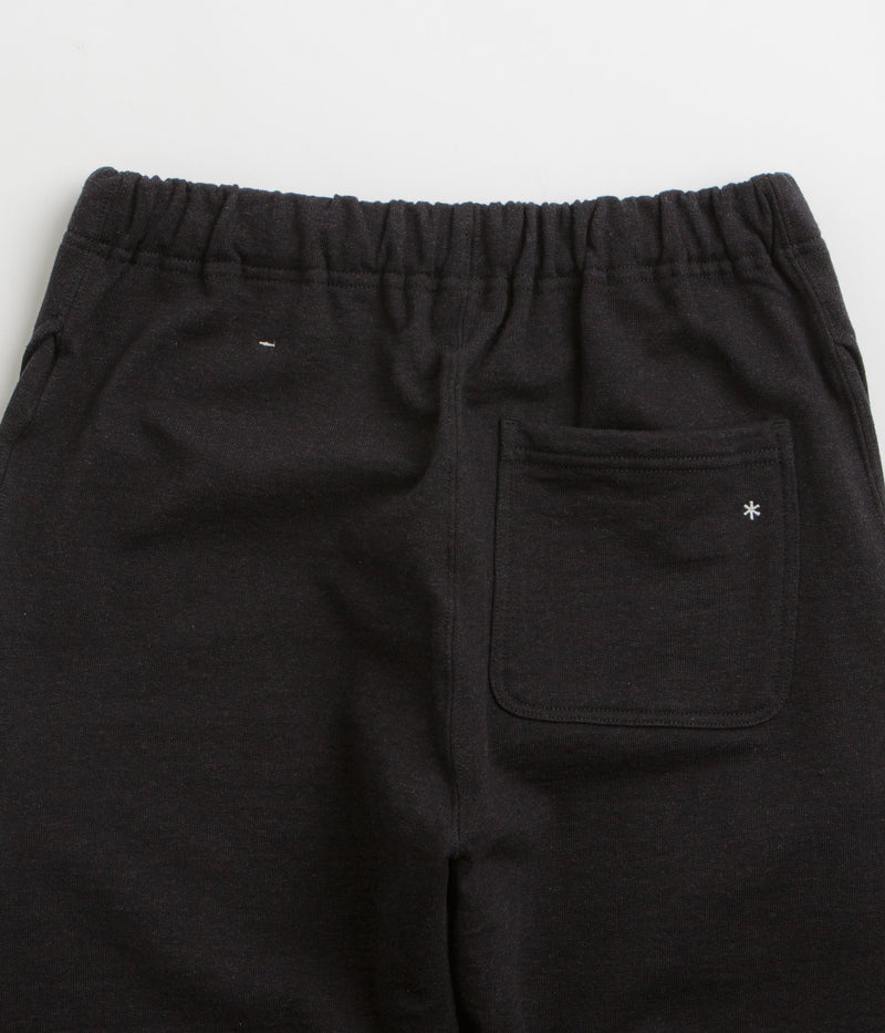 Snow Peak Recycled Cotton Sweatpants in Black