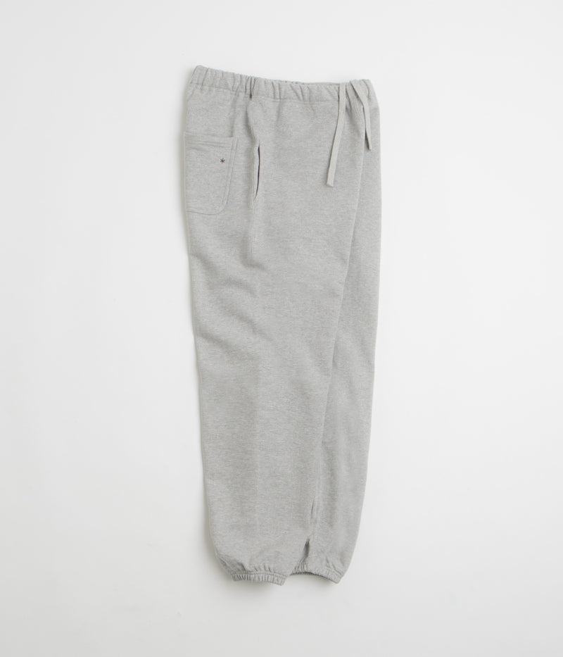 Snow Peak Recycled Cotton Sweatpants in Grey