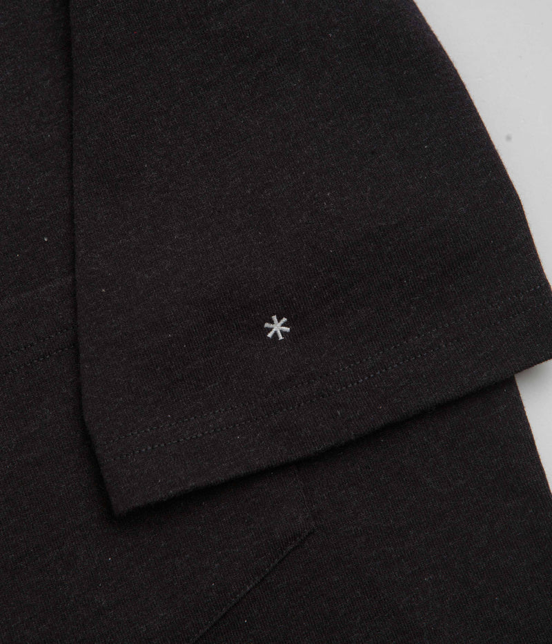 Snow Peak Recycled Cotton T-Shirt in Black