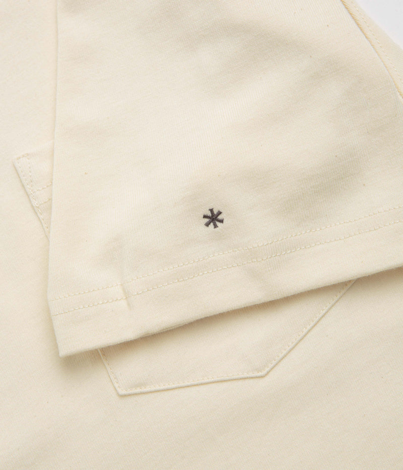 Snow Peak Recycled Cotton T-Shirt in Oatmeal