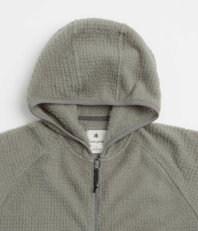 Snow Peak Thermo Control Zip Up Parka in Grey