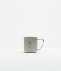 Snow Peak Titanium Single Wall 300ml Mug in Silver