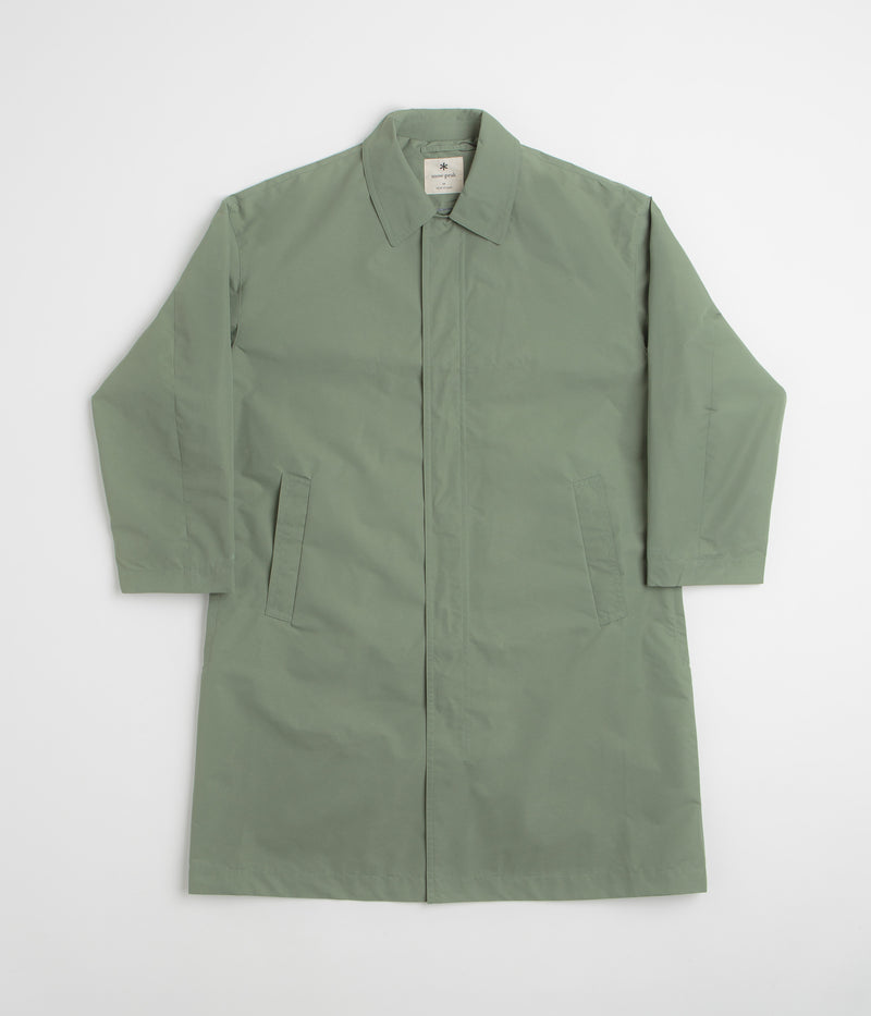 Snow Peak Windstopper Collar Coat in Foliage