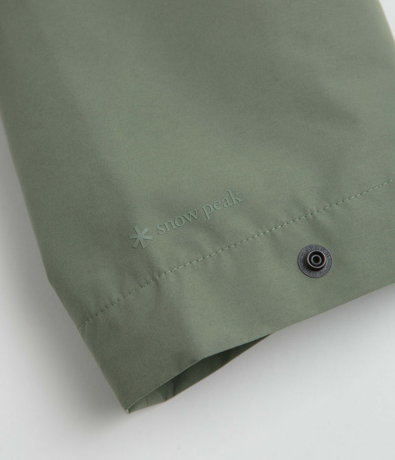 Snow Peak Windstopper Collar Coat in Foliage