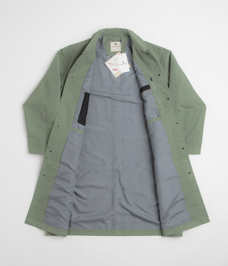 Snow Peak Windstopper Collar Coat in Foliage