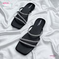 Sparkle Black Flat - MYRO