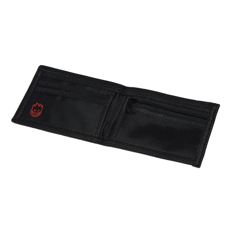 Spitfire Classic Wing Bi-Fold Wallet - Black