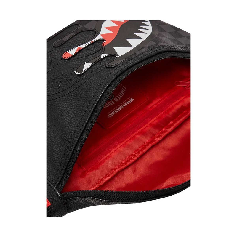 Sprayground Unfinished Shark Saavy Crossbody
