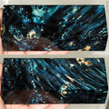 Stabilized box elder burl wood block