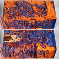 Stabilized box elder burl wood block