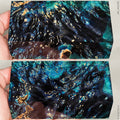 Stabilized box elder burl wood block