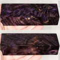Stabilized curly cotton wood block