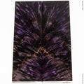 Stabilized curly cotton wood panels