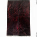 Stabilized curly cotton wood panels