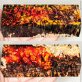 Stabilized wood box elder burl block