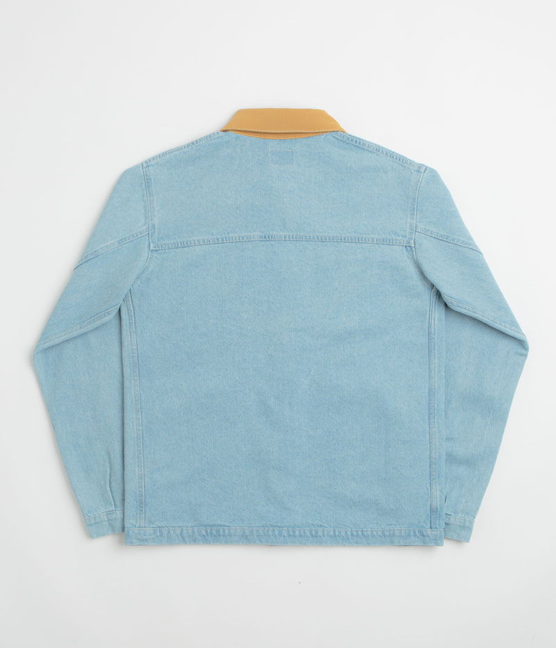 Stan Ray Coverall Jacket in Ice Stone Denim