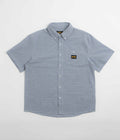 Stan Ray Flannel Short Sleeve Shirt in Blue Gingham
