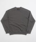 Stan Ray Patch Crewneck Sweatshirt in Raven Black