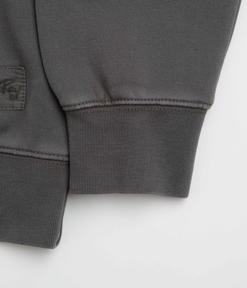 Stan Ray Patch Crewneck Sweatshirt in Raven Black