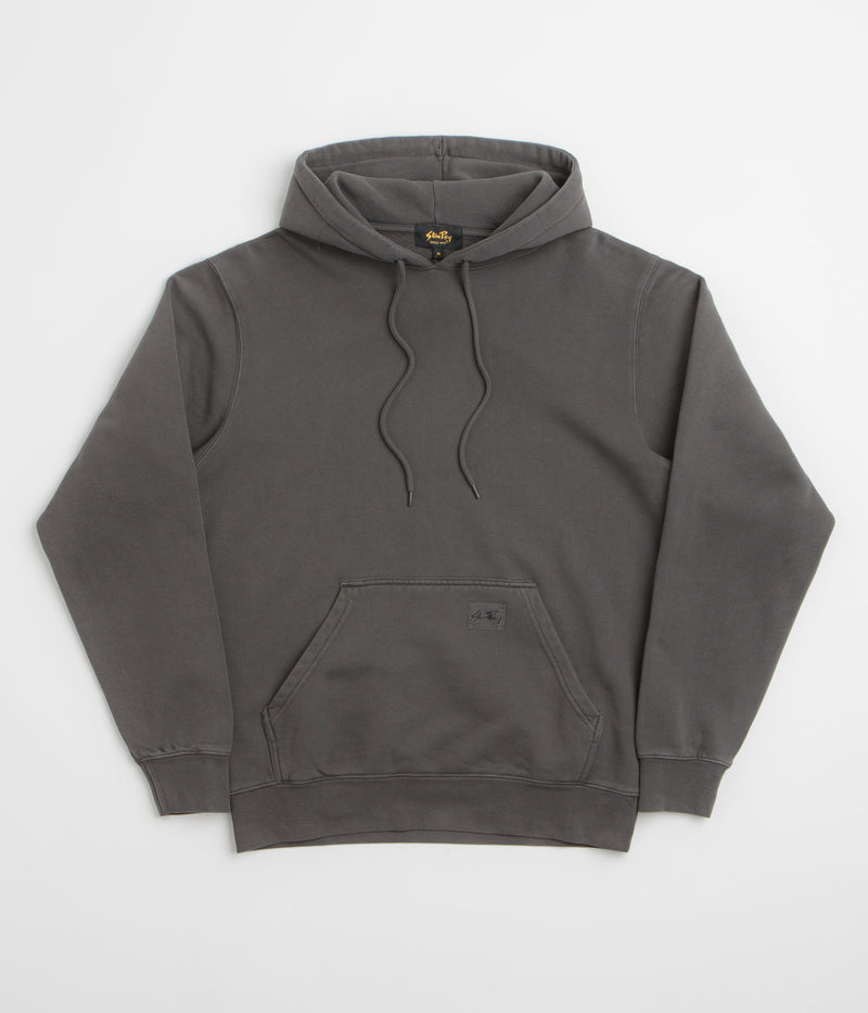 Stan Ray Patch Hoodie in Raven Black