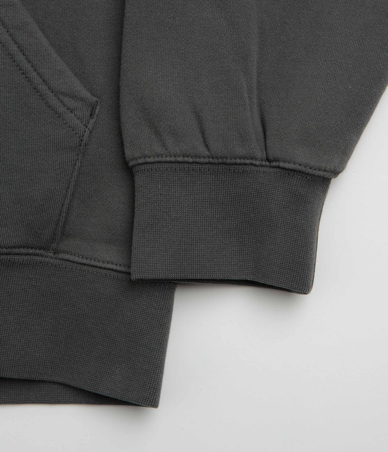Stan Ray Patch Zip Hoodie in Raven Black
