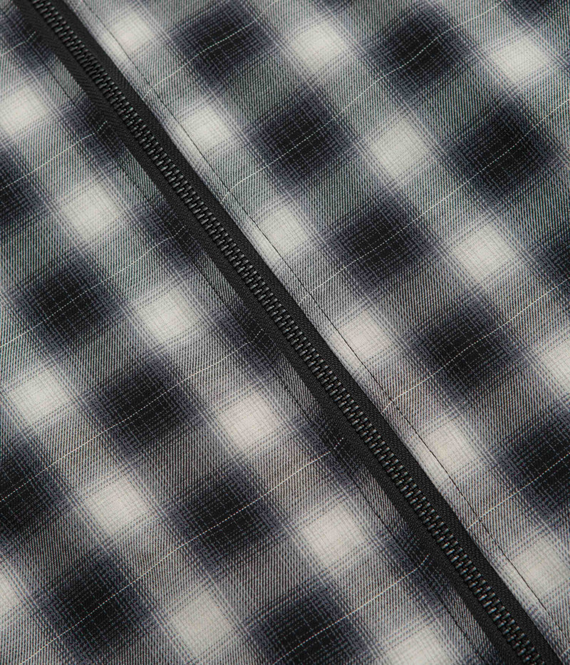 Stan Ray Zip Shirt in Black Check