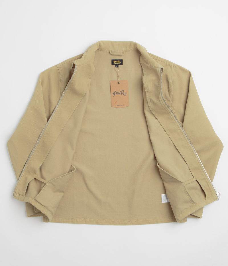 Stan Ray Zip Shirt in Eucalyptus Bedford Cord
