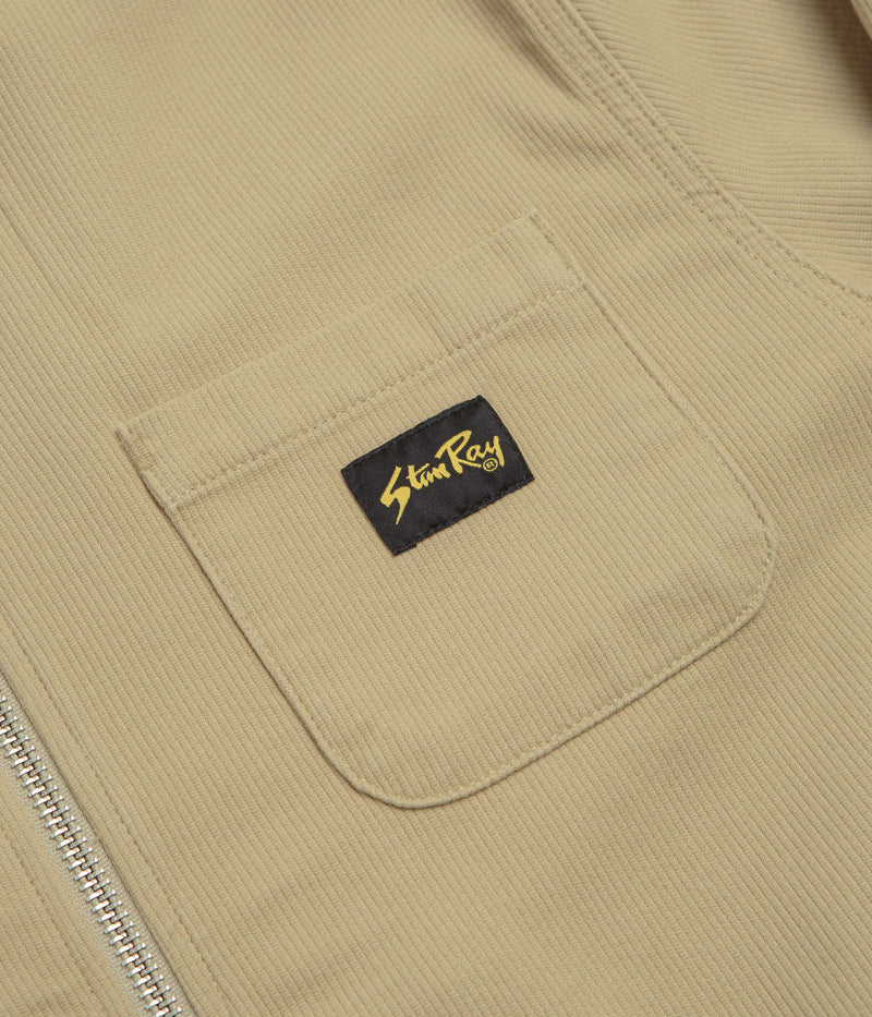 Stan Ray Zip Shirt in Eucalyptus Bedford Cord