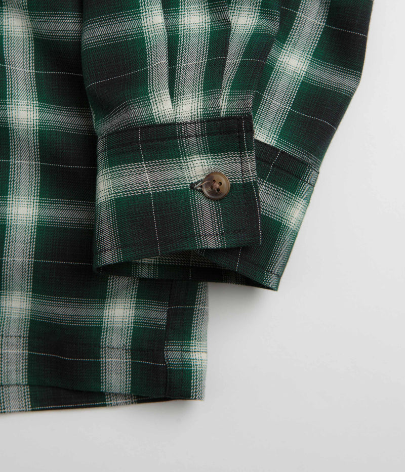 Stan Ray Zip Shirt in Green Check
