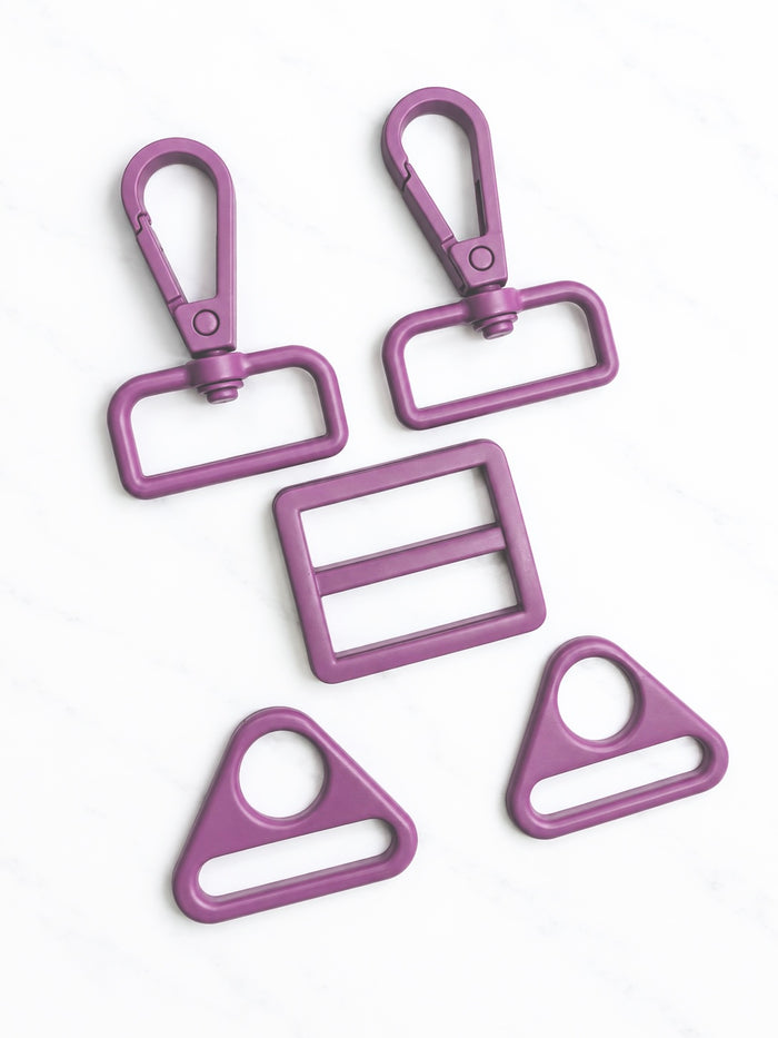 Sugar Plum Hardware / Bag Strap Kit ( 1” & 1.5” )