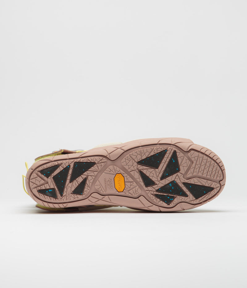 Suicoke Futon Hi Shoes in Grey Lemon