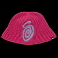 Stussy | Swirly S Knit Bucket Hat Style # 1321208 Color : Berry