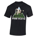 T-Shirt - Pink Floyd - Atom Heart Black-Metalomania