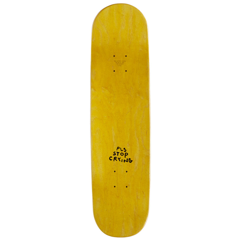 Tacky Joy Factory Stack Skateboard Deck - Brown/Yellow - 8.25"