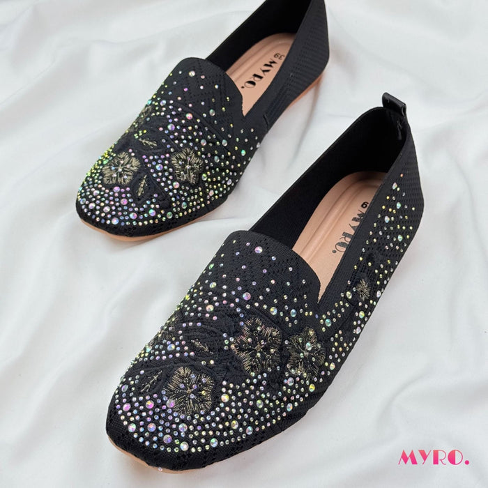 Talia Black Dr Shoe - MYRO