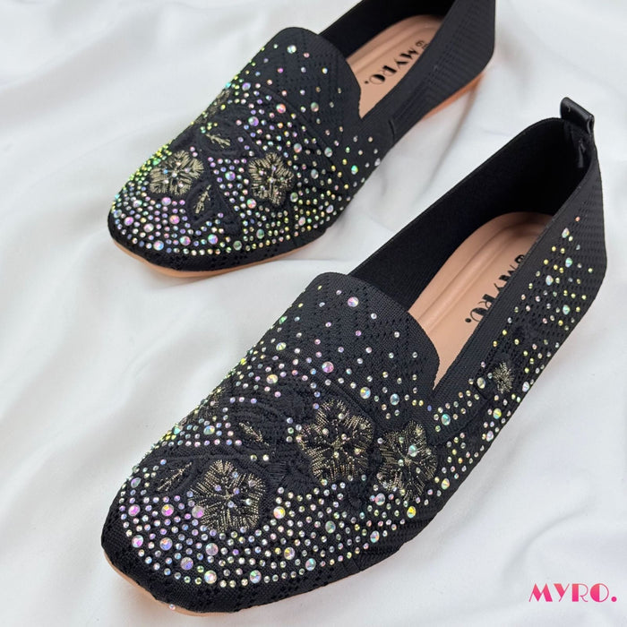 Talia Black Dr Shoe - MYRO