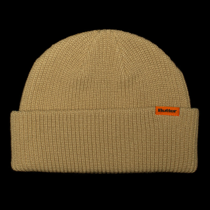 Butter Goods | Tall Wharfie Beanie Color : Tan