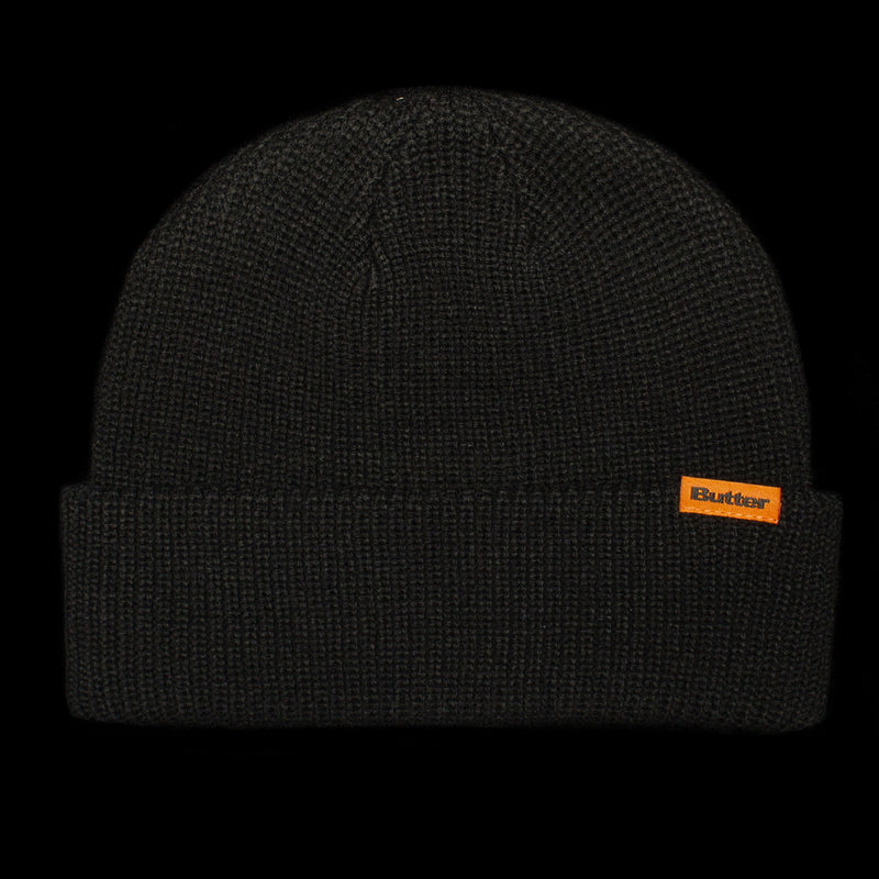 Butter Goods | Tall Wharfie Beanie Color : Black