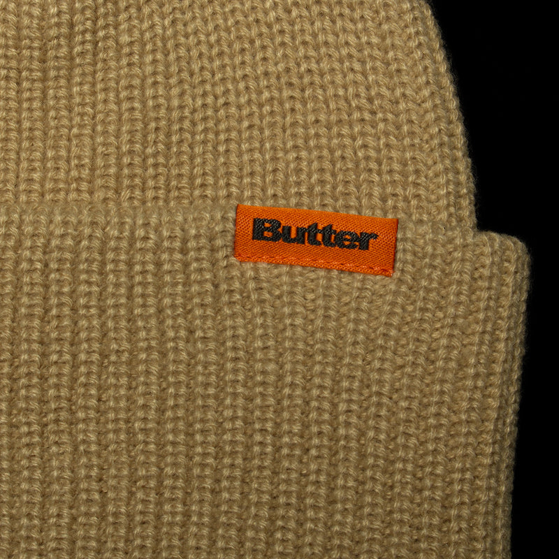 Butter Goods | Tall Wharfie Beanie Color : Tan