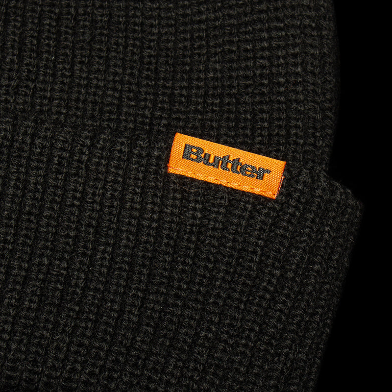 Butter Goods | Tall Wharfie Beanie Color : Black