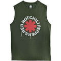 Tank Top - Red Hot Chili Pepper - Stencil - Dark Green
