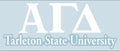 Tarleton State University Decal - Alpha Gamma Delta